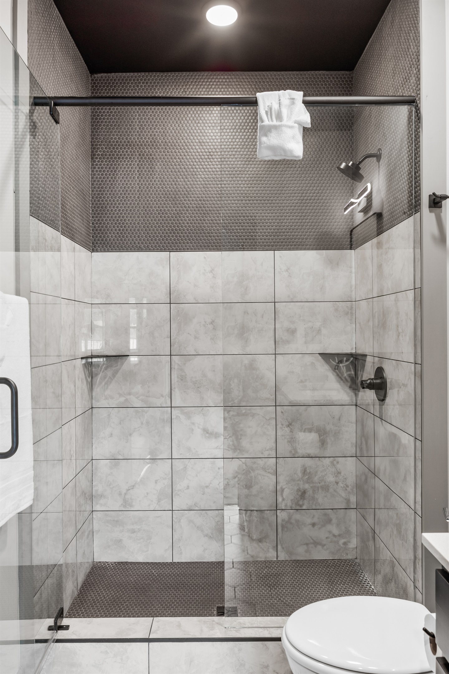En-suit bathroom of bedroom #3.