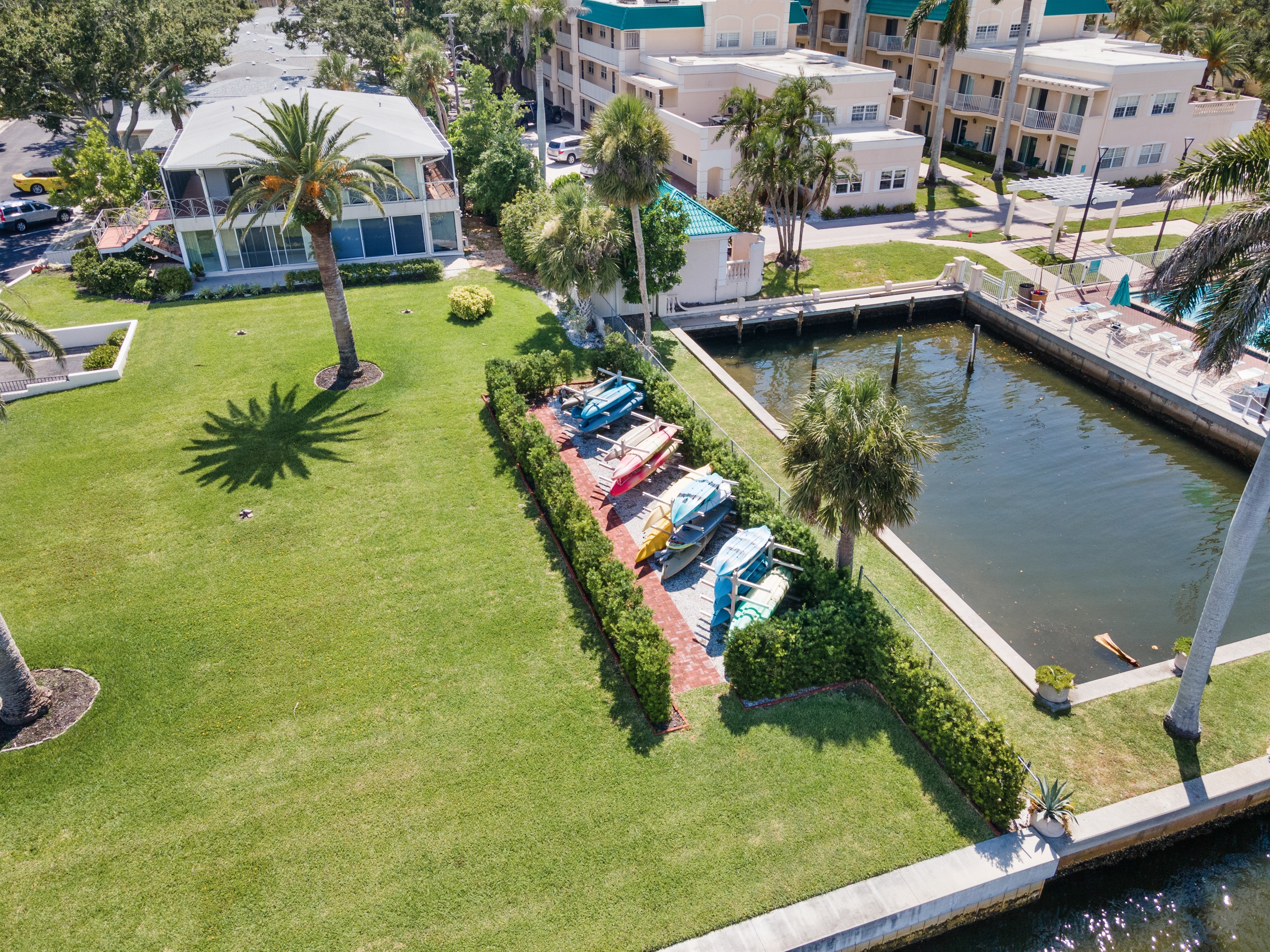 Kayak Storage Area