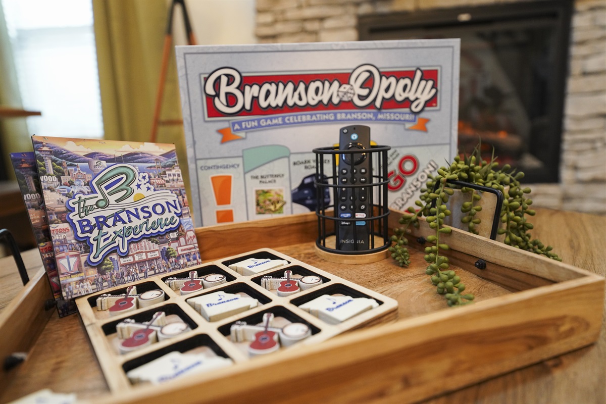 Some fun games to play including BransonOpoly!