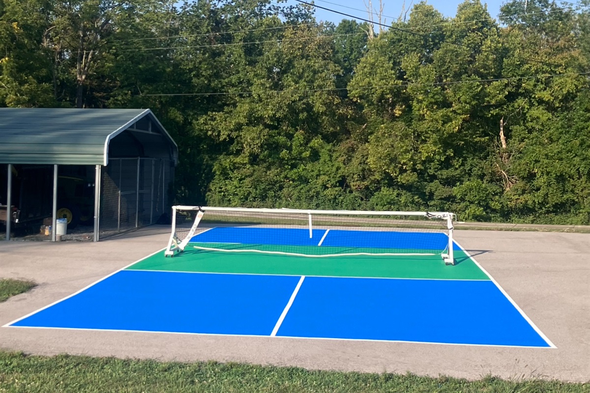 Outdoor Pickleball Court