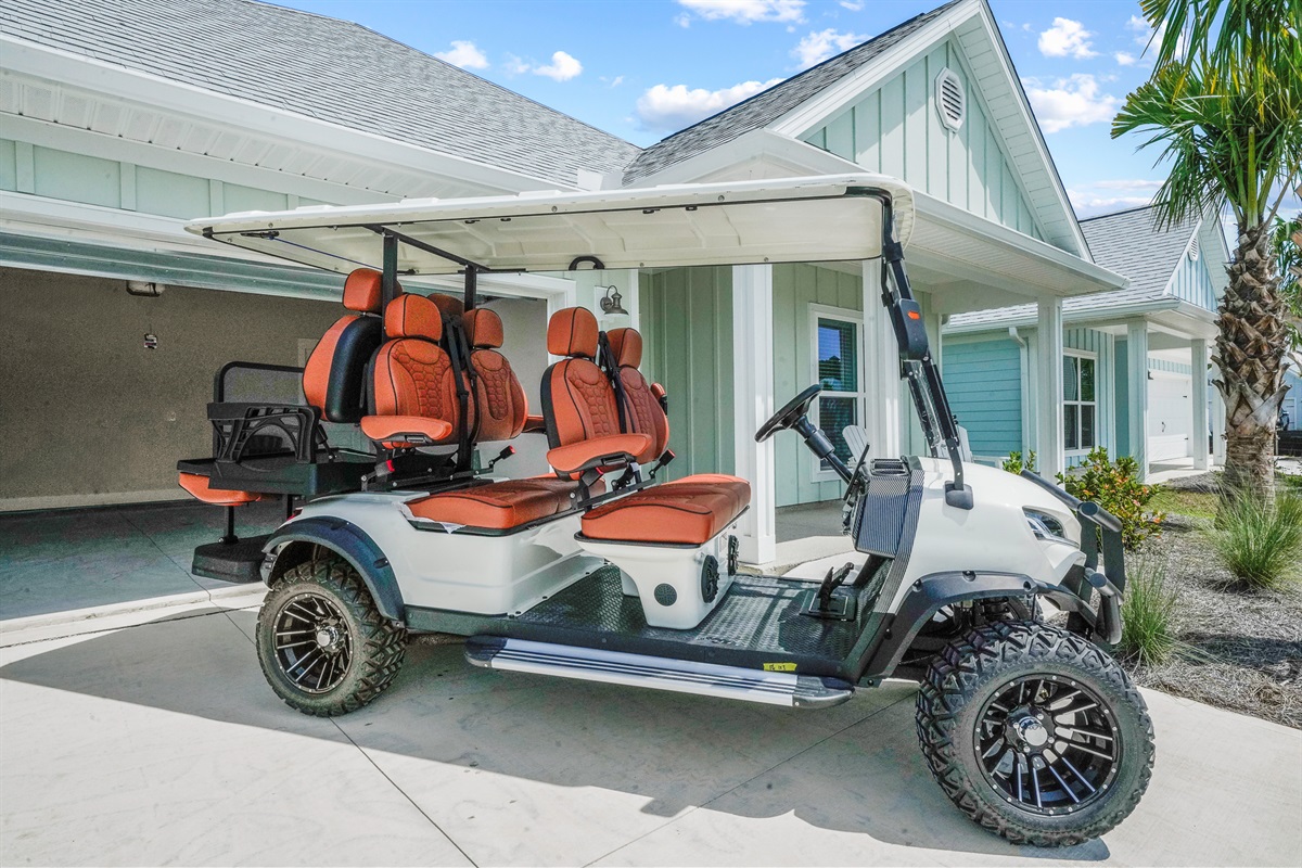 New 6-seater cart 