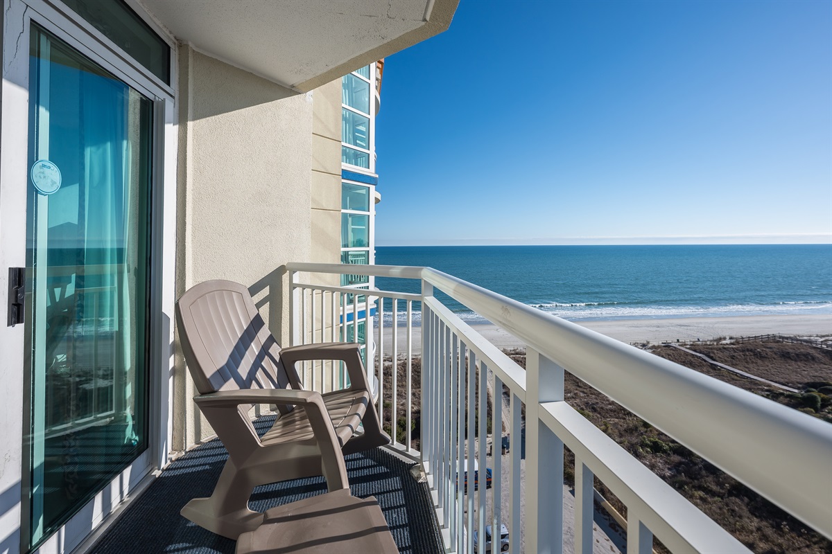 Amazing View from the Balcony!