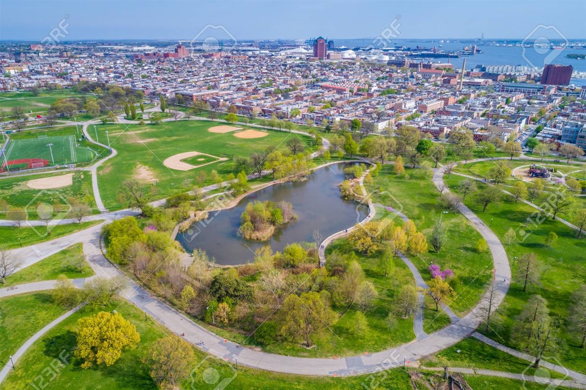 4 minute walk to Patterson Park!