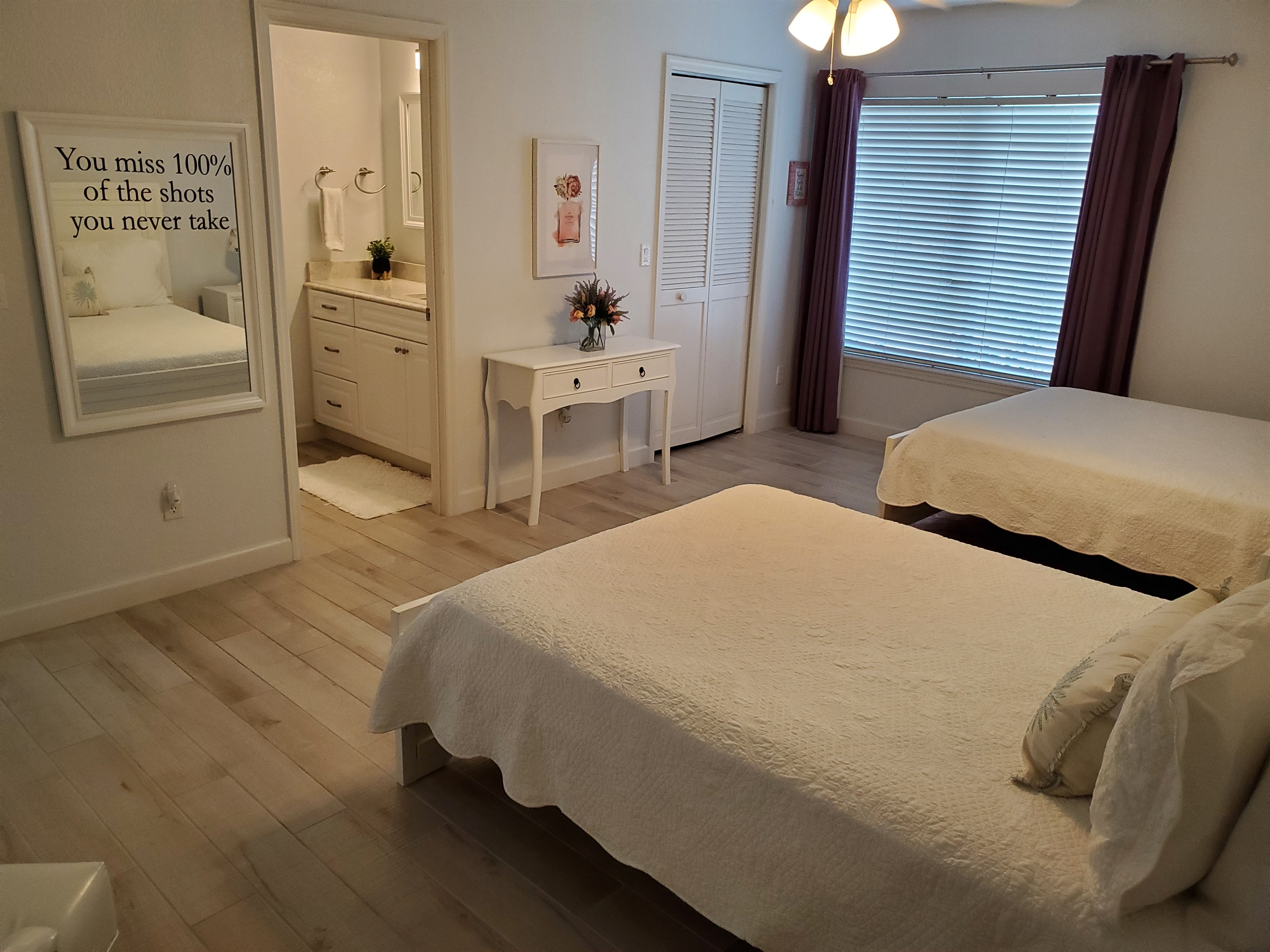 2nd 1st floor bedroom full bathroom