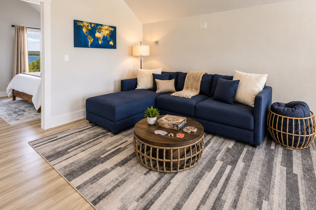 Loft lounge area