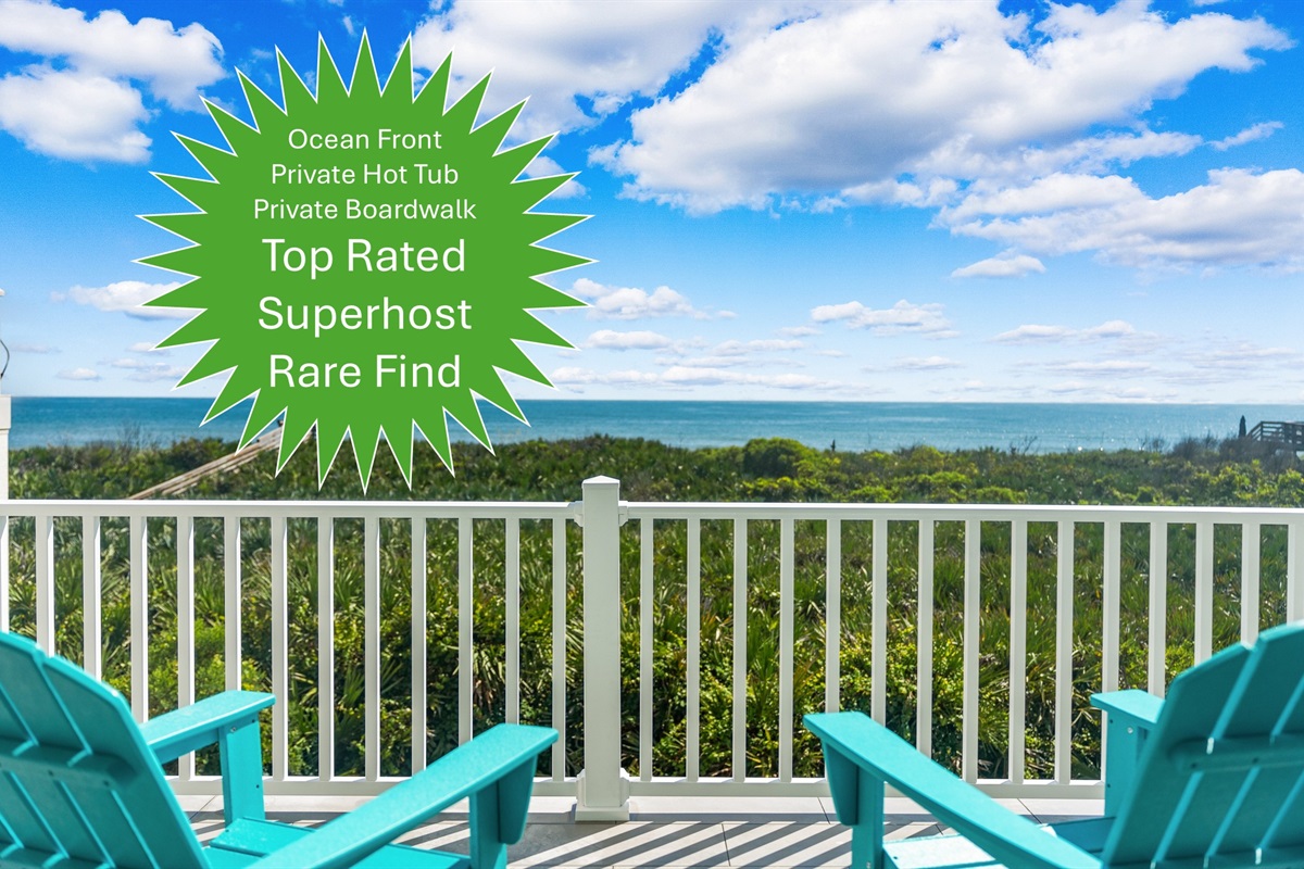 Front-row seats to the Atlantic 🌊
Relax in Adirondack chairs and enjoy sweeping ocean views, salty breezes, and peaceful moments overlooking the dunes and shoreline.