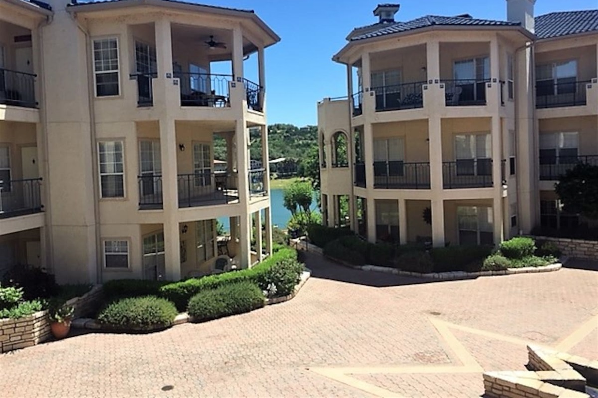 The beautiful condo units at the Island