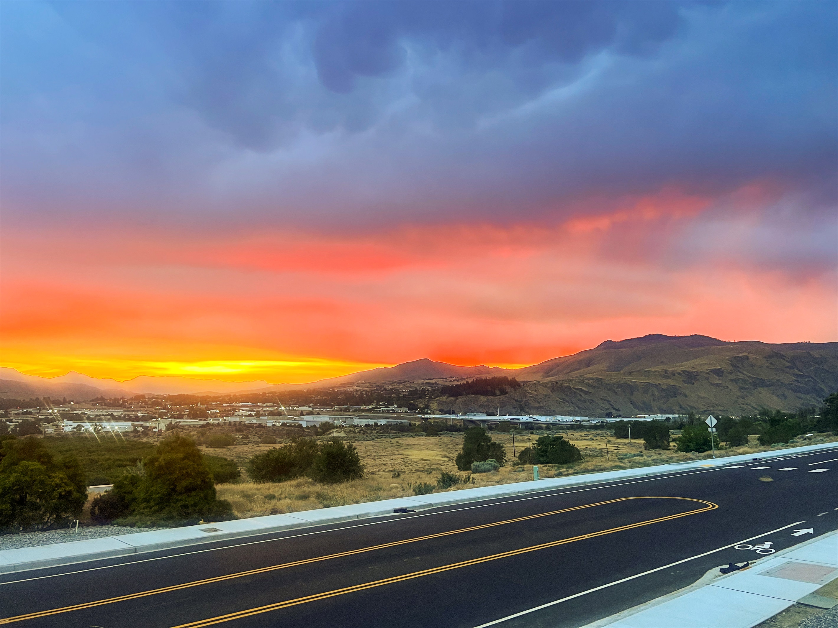 Views of Ohme Gardens and Cascade Mountains