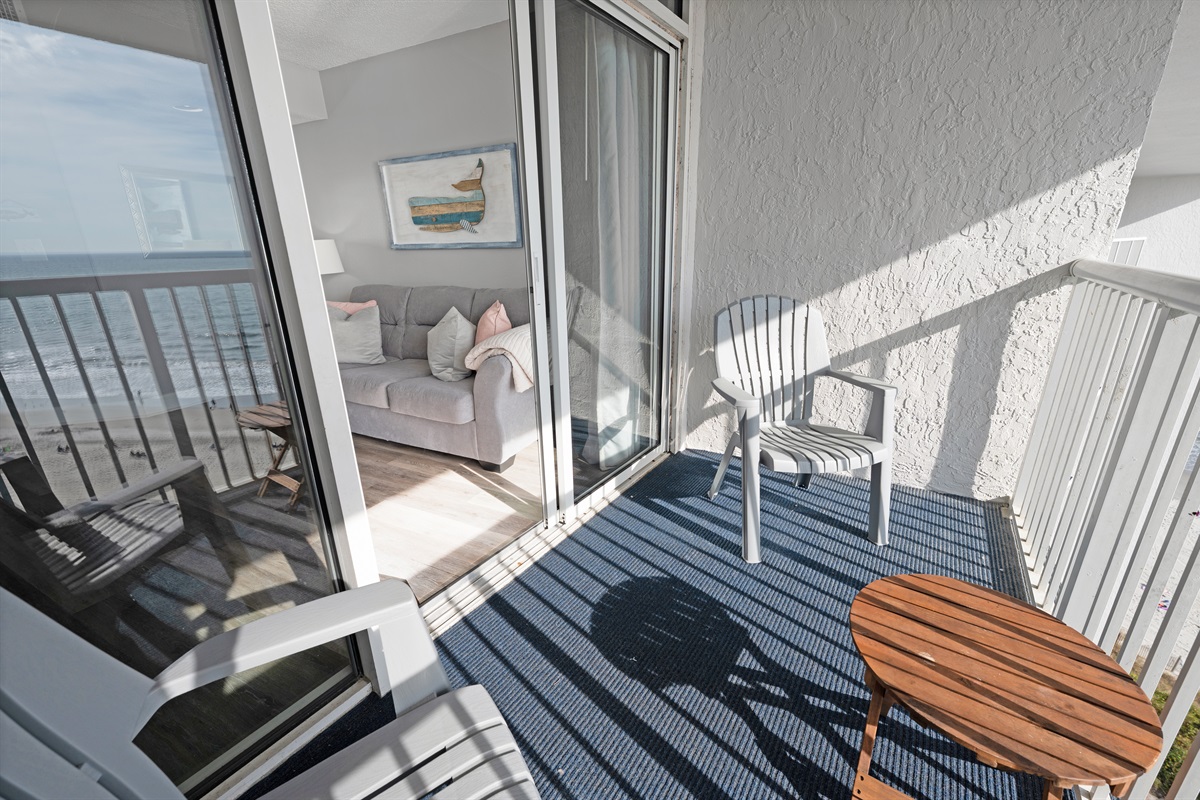 Breathtaking Views from Balcony!