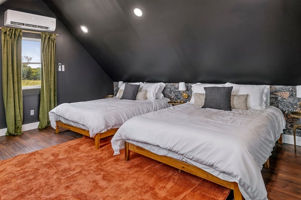 Bedroom 5 at the Loft in The Chalet (2 Queen beds)