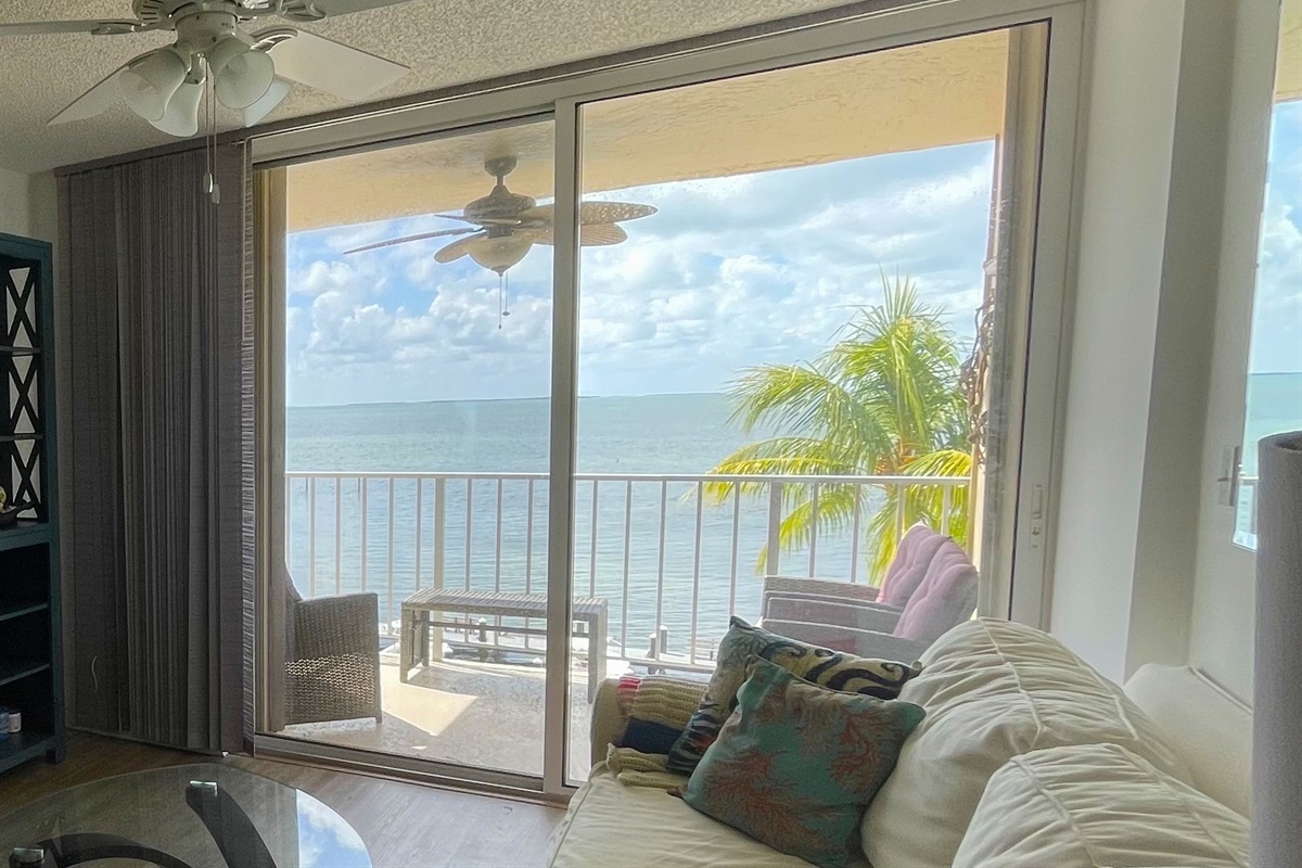 View from livingroom