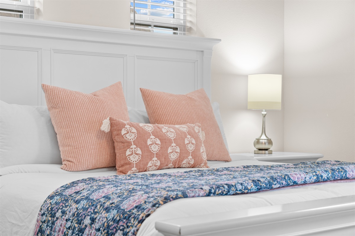 King bedroom #7 with shared bathroom
