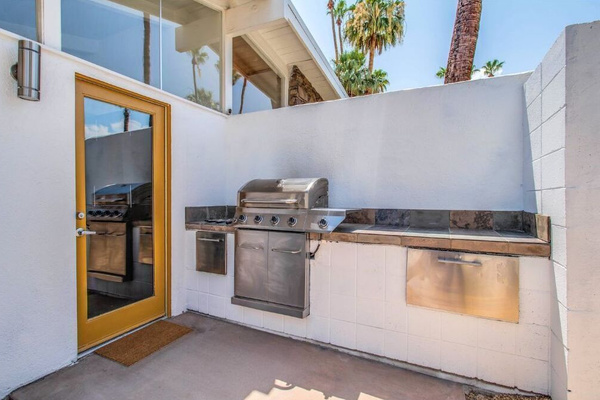 Grill off the kitchen