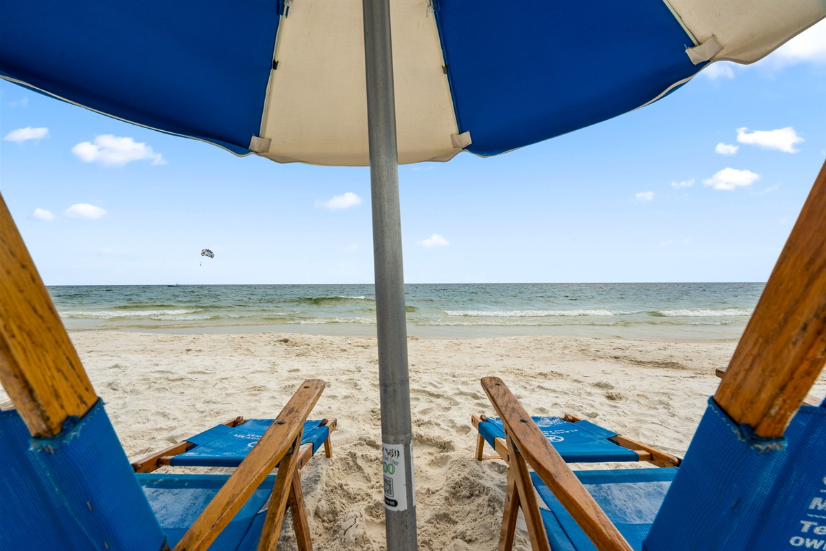 Rental Chairs/Umbrella