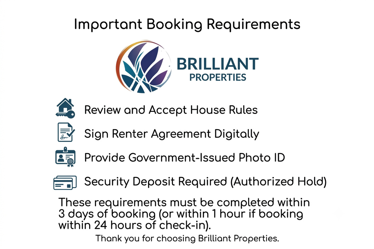 Booking Requirements