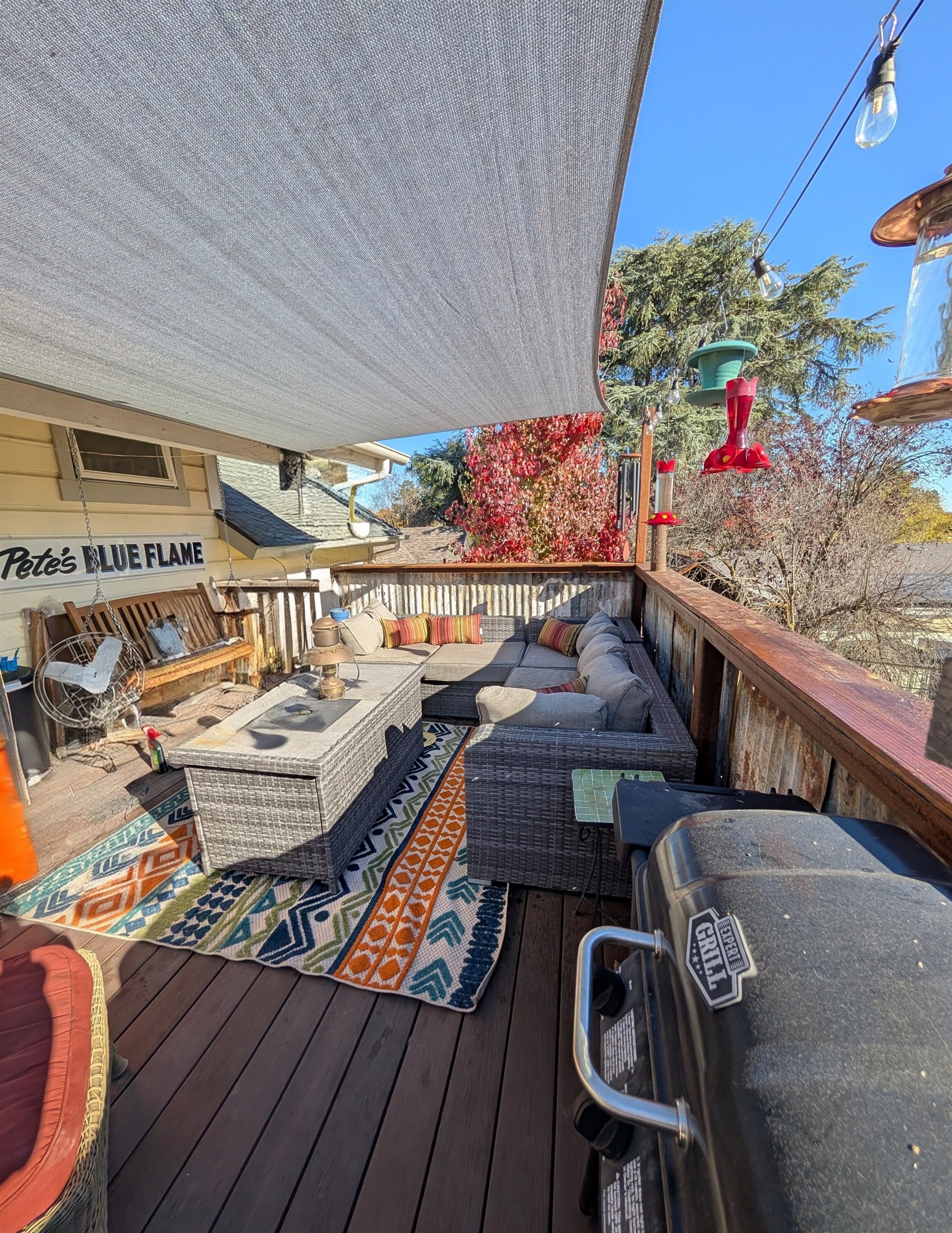 Wine tasting and conversation with a view