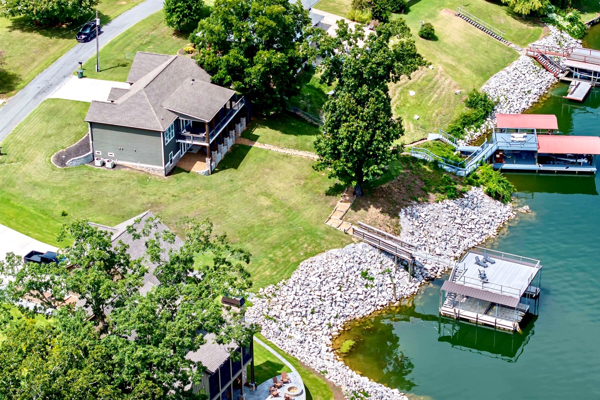 Aerial View of Entire Exterior 