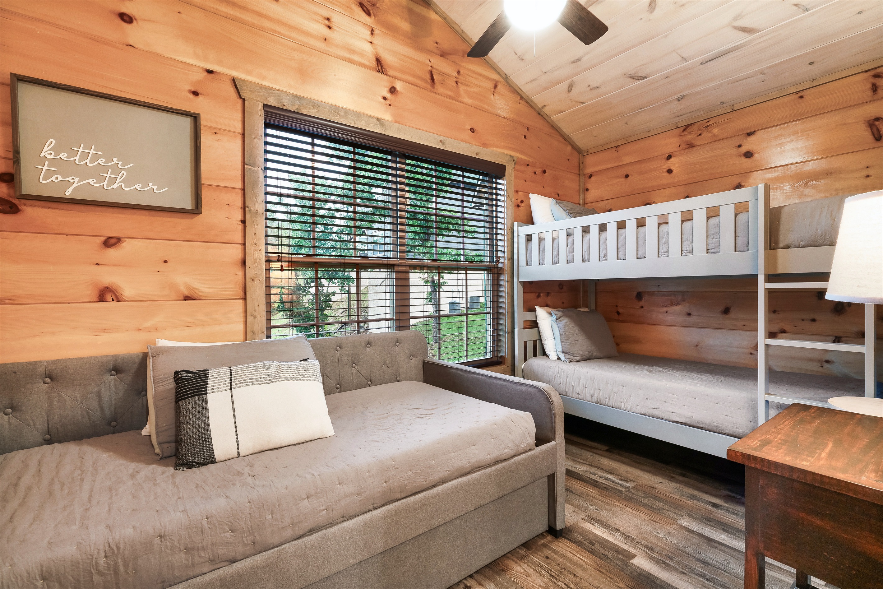 Bunkroom perfect for the kids