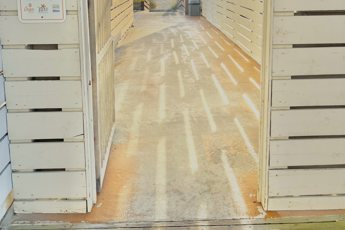 Private beach access for Origin guests!