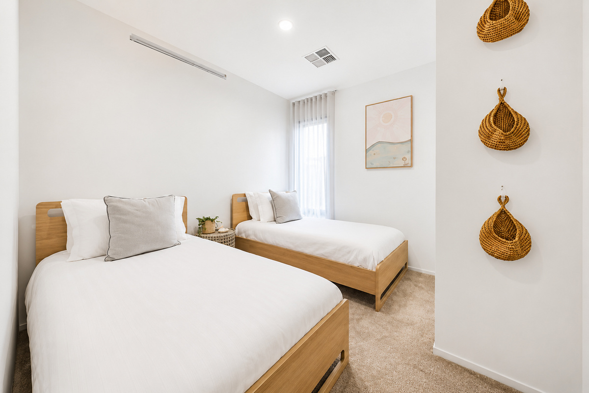 A dedicated twin room gives The Duchess of Duke a more flexible sleeping layout alongside the queen main bedroom and second double bedroom.
