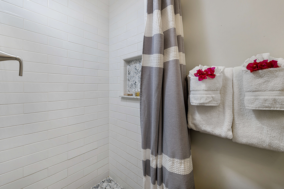 Thoughtfully appointed bathroom for your comfort and convenience.