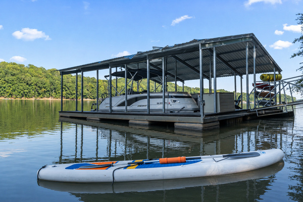 Stand-Up Paddle Boards to use at the lake.