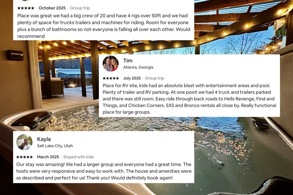 Reviews for Desert Paradise!