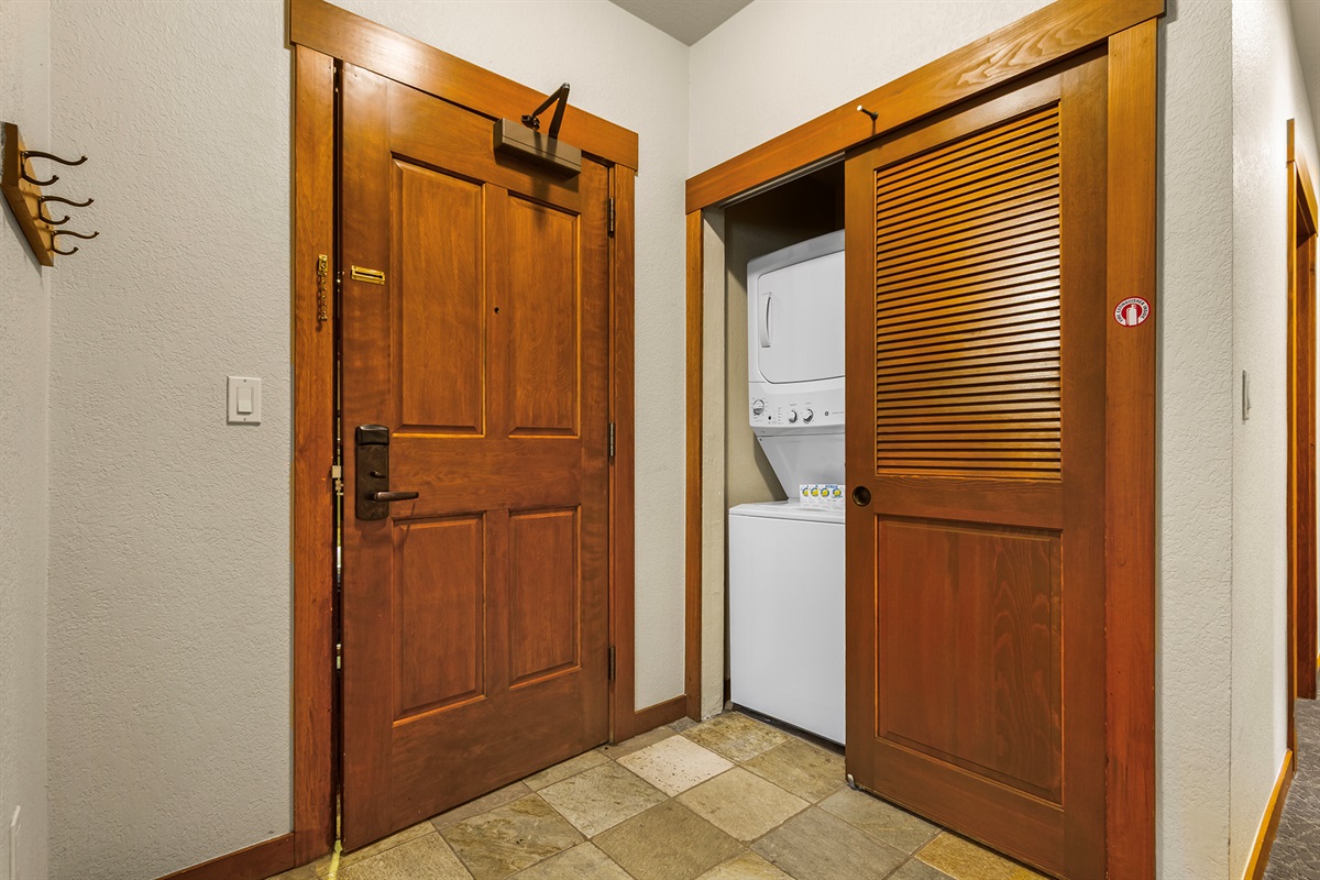 in-unit washer and dryer