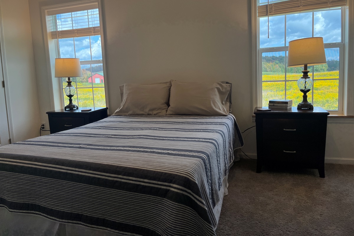 Main level primary Queen bedroom