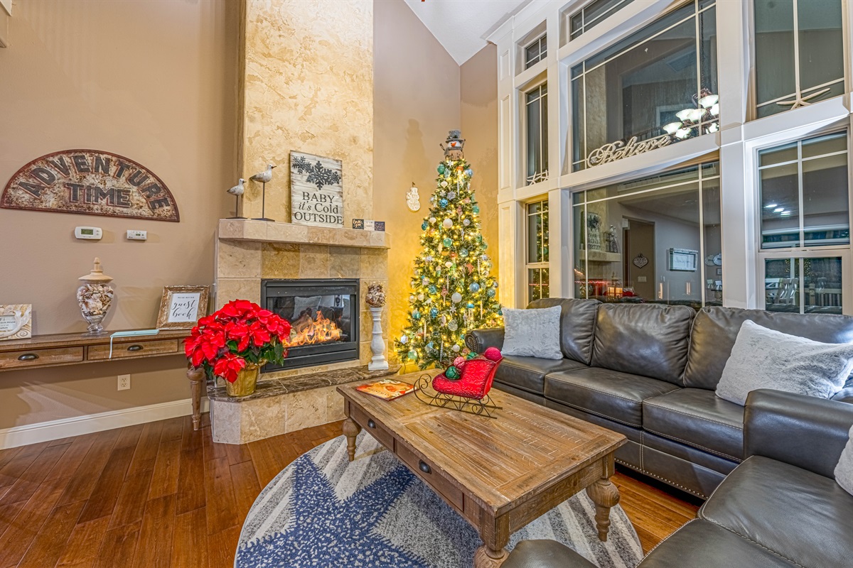 Christmas is Better at the Beach!!  Dune Crest Beach House is a great home for Holiday celebrations.