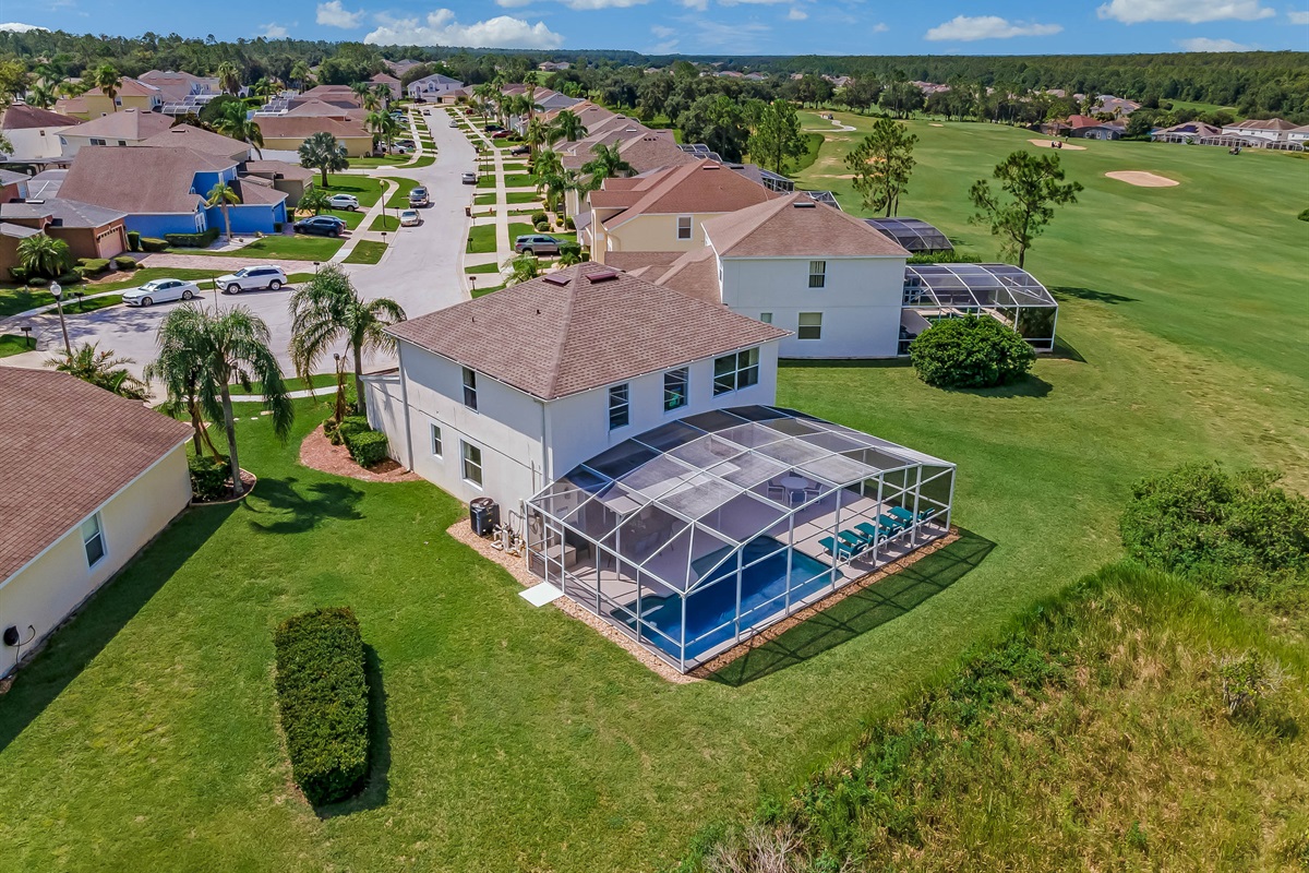 Privacy hedges as well to keep from seeing neighbors!