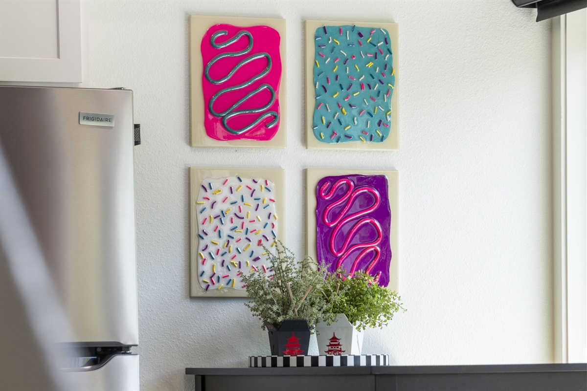 Neat decor everywhere you look