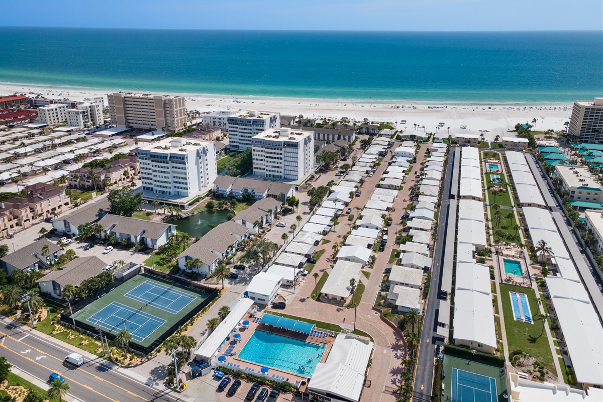 Pool to Beach Distance