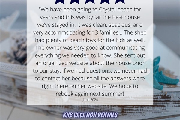 Read through some of our fabulous 5 star reviews!