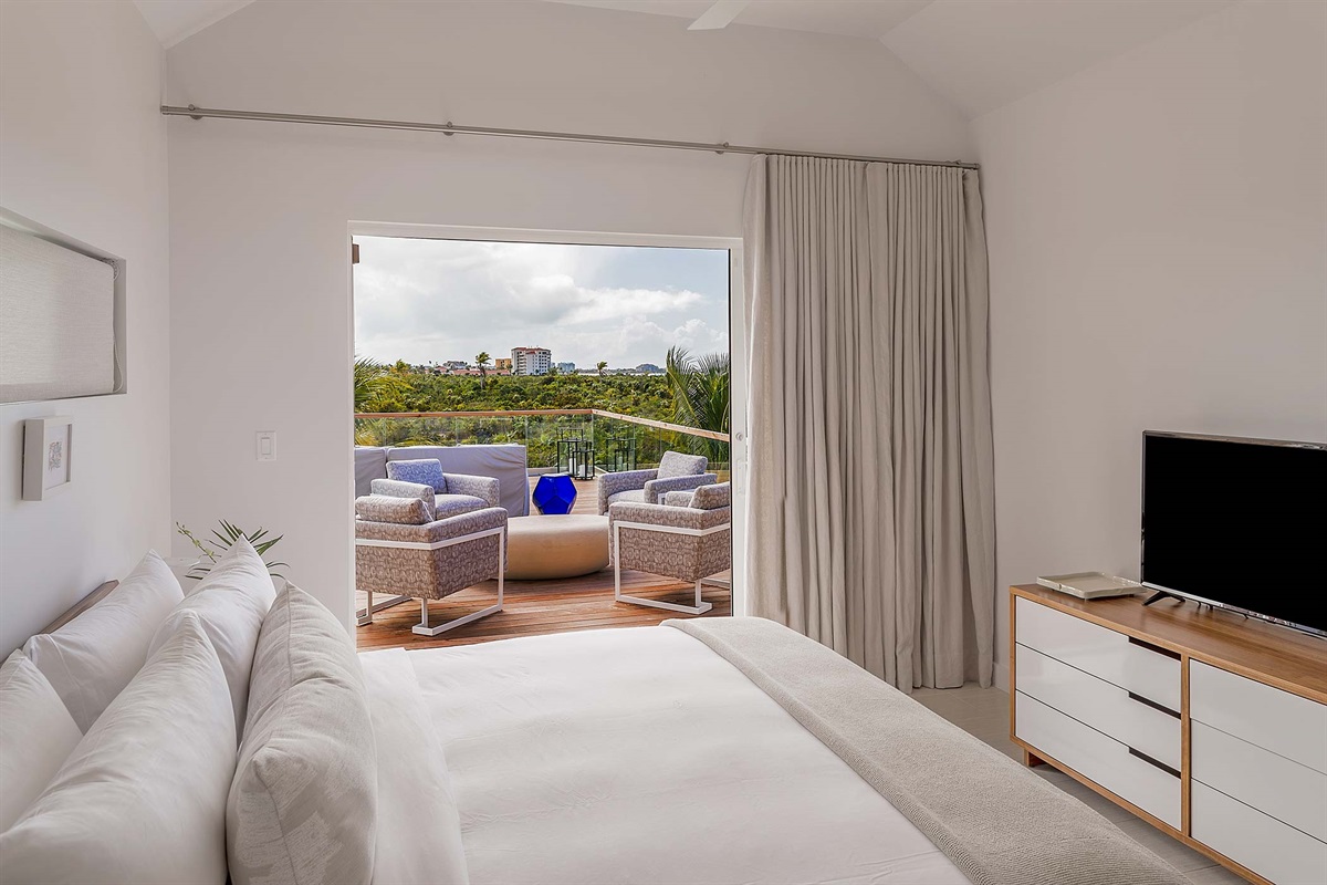 Bedroom with a view