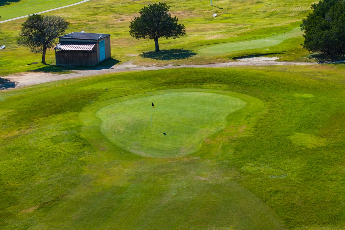 Enjoy our beautiful greens on the golf course 