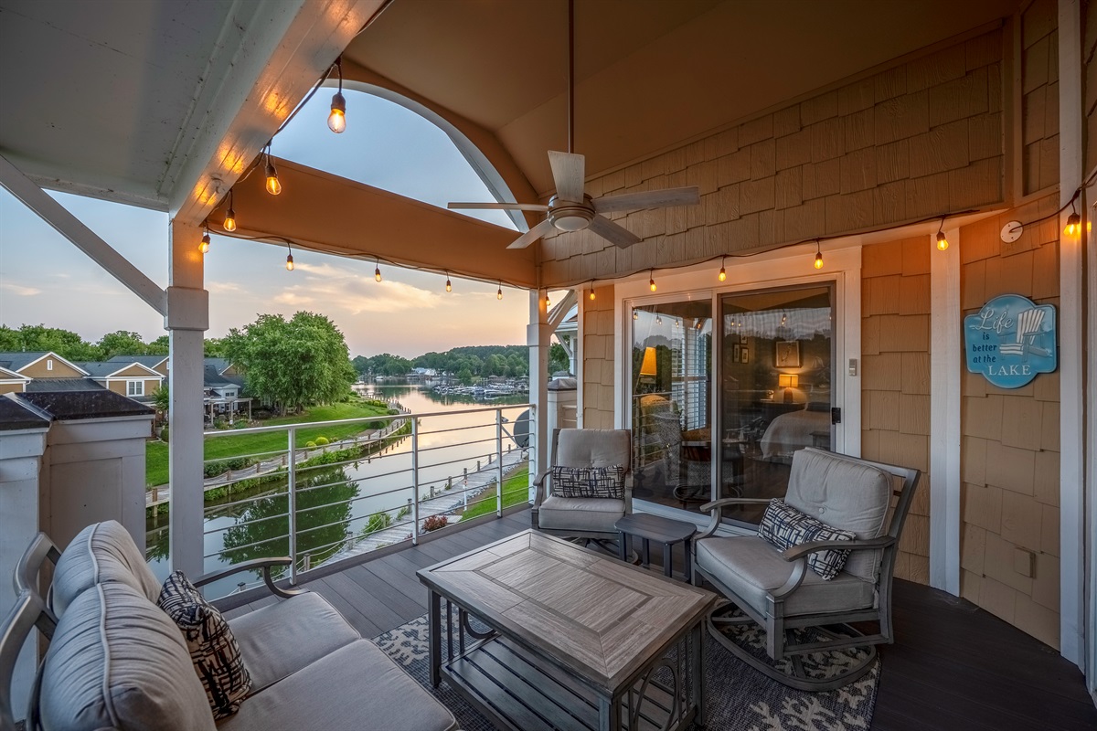 View from the deck