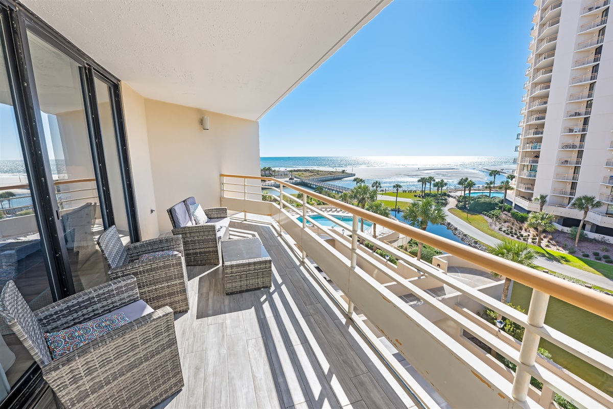 Amazing View from the Balcony!