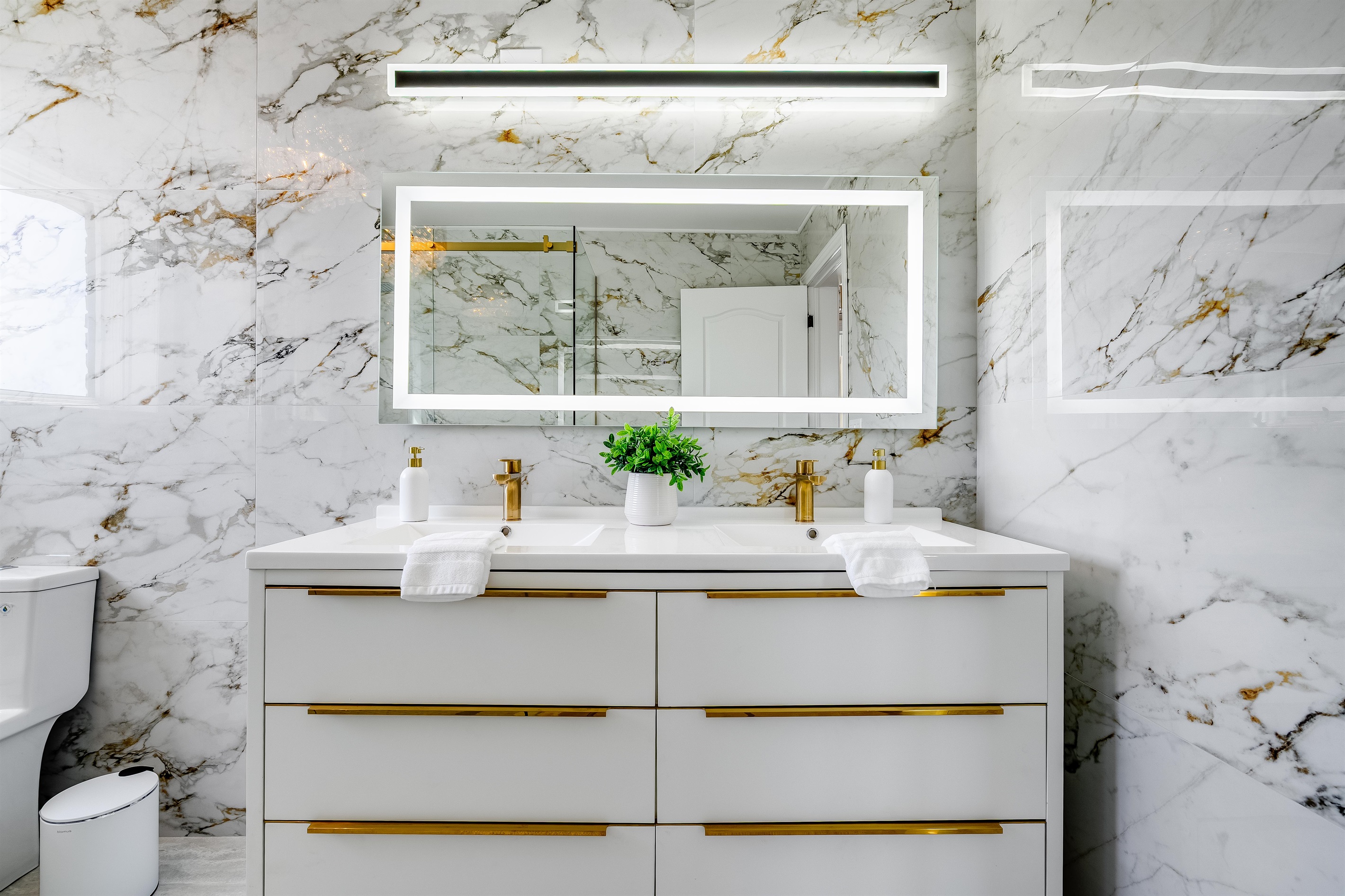 A retreat for both body and soul in the upstairs shared full bath.