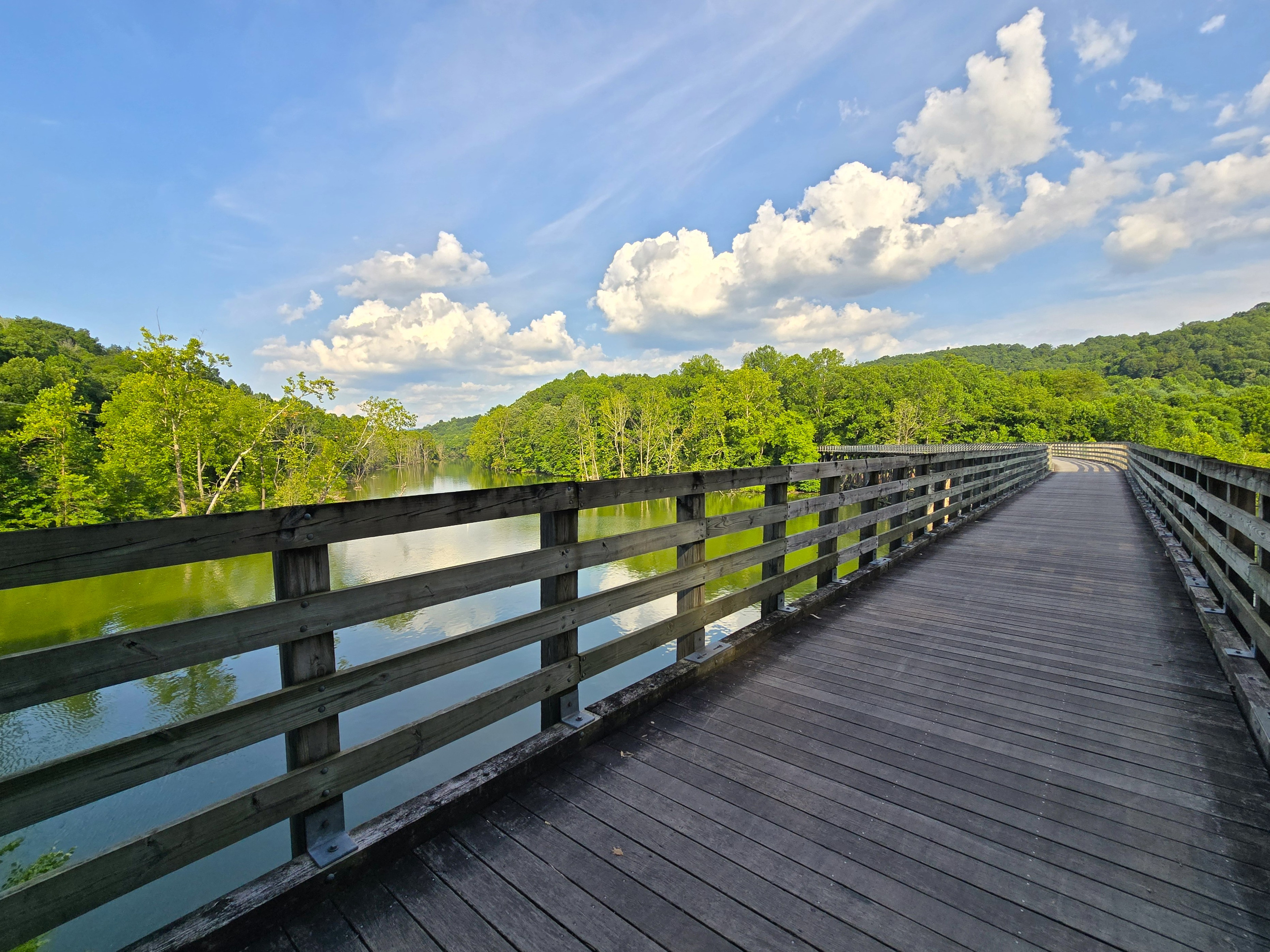Virginia Creeper Train Confluence Trestle #12, part of the Start to the Heart ride from Abingdon to Damascus!