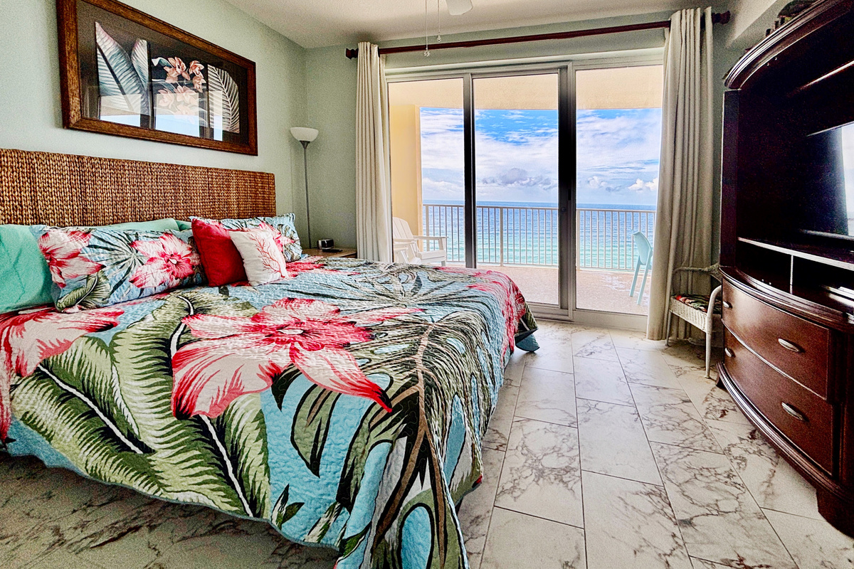 Wake up to the gentle sound of the waves and this million dollar view.