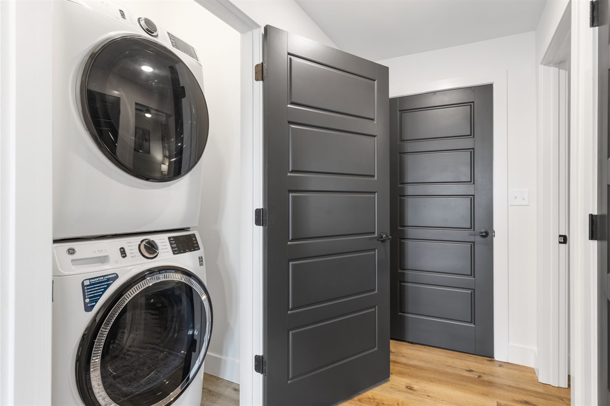 Lower level laundry