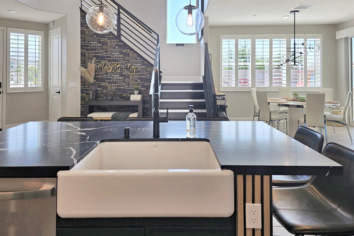 Embrace an open, airy kitchen.