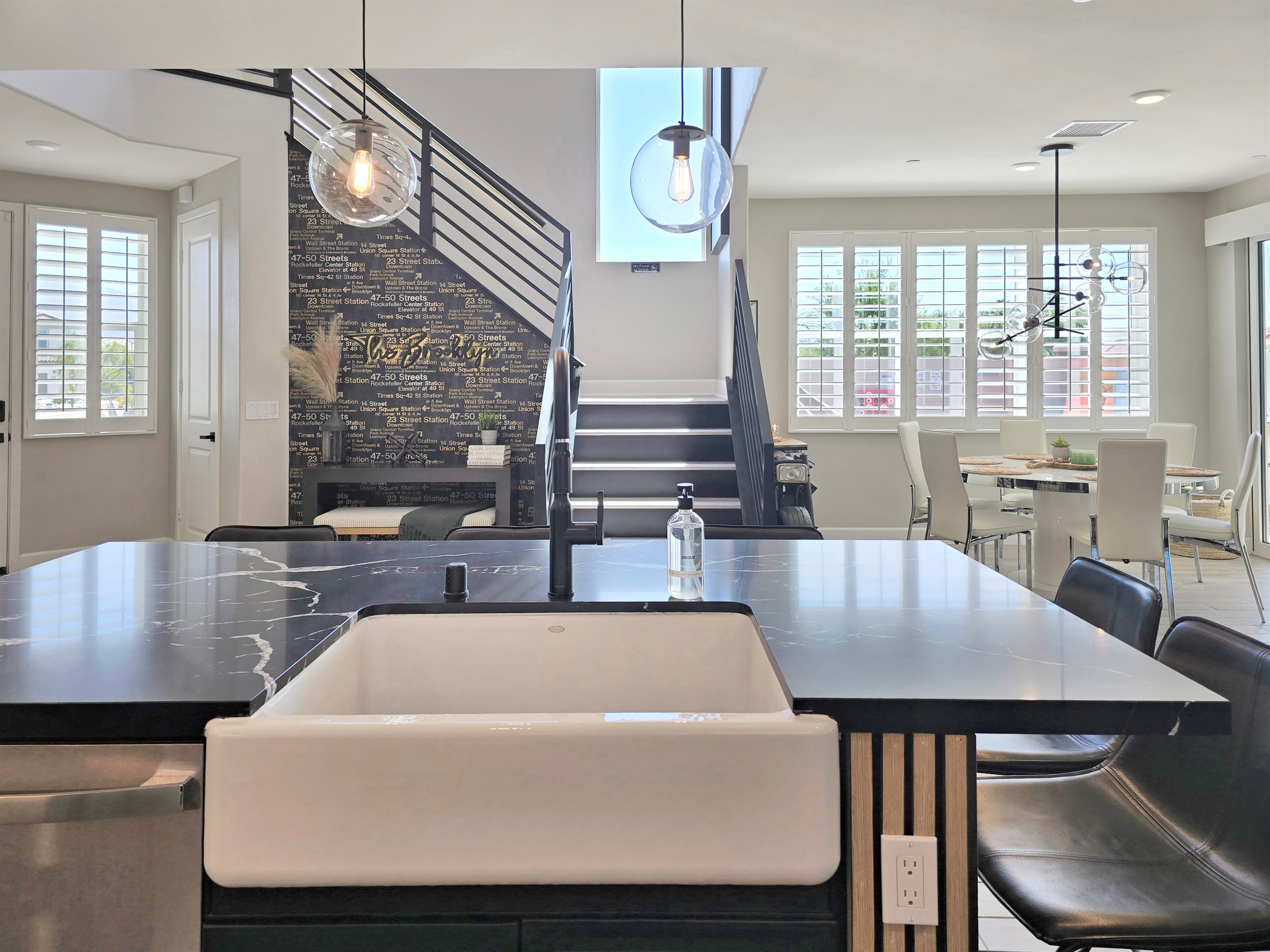 Embrace an open, airy kitchen.