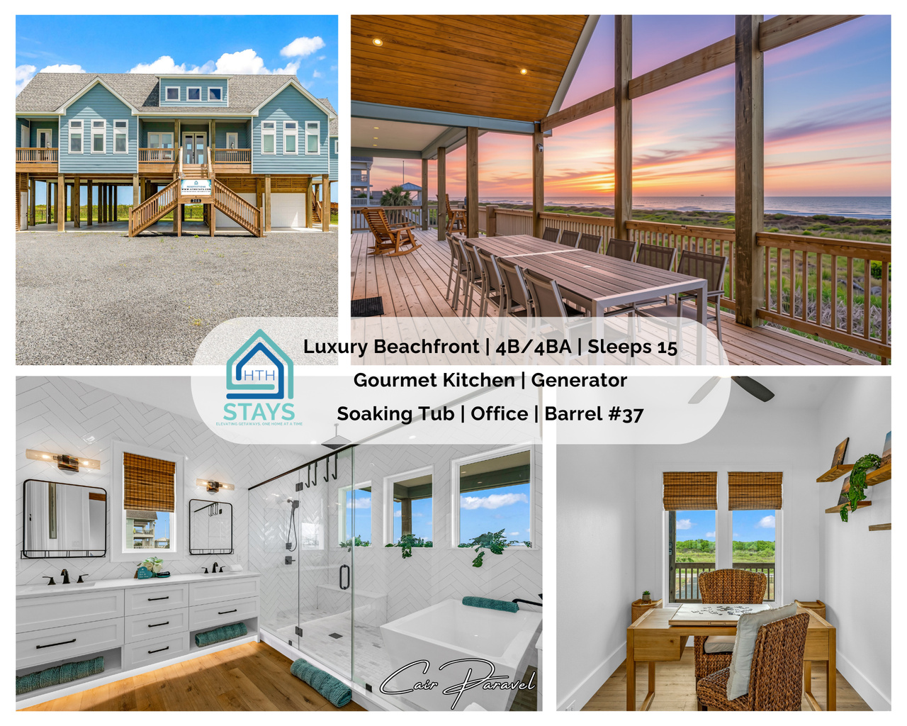 Welcome to Cair Paravel by HTH Stays, your luxury getaway in Crystal Beach, Texas