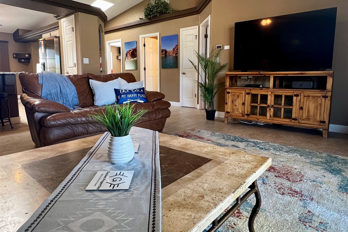 Living Room with Smart TV