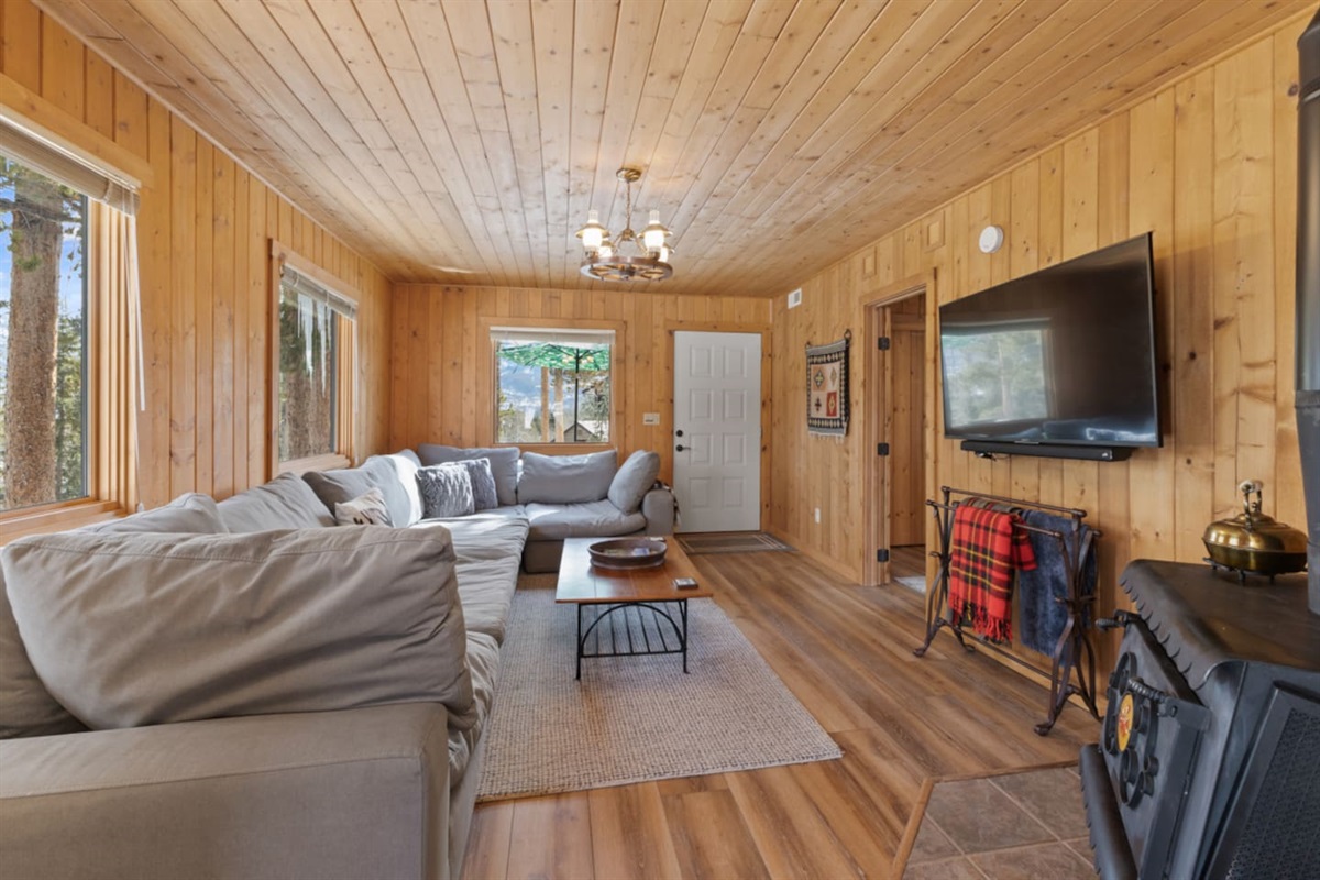 Main Level Living Room - Smart TV