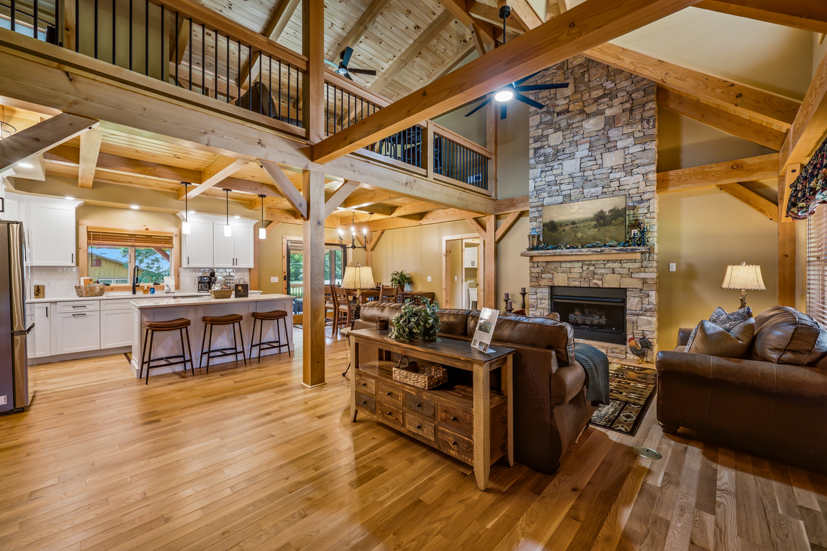 Beautiful Timber Beams
