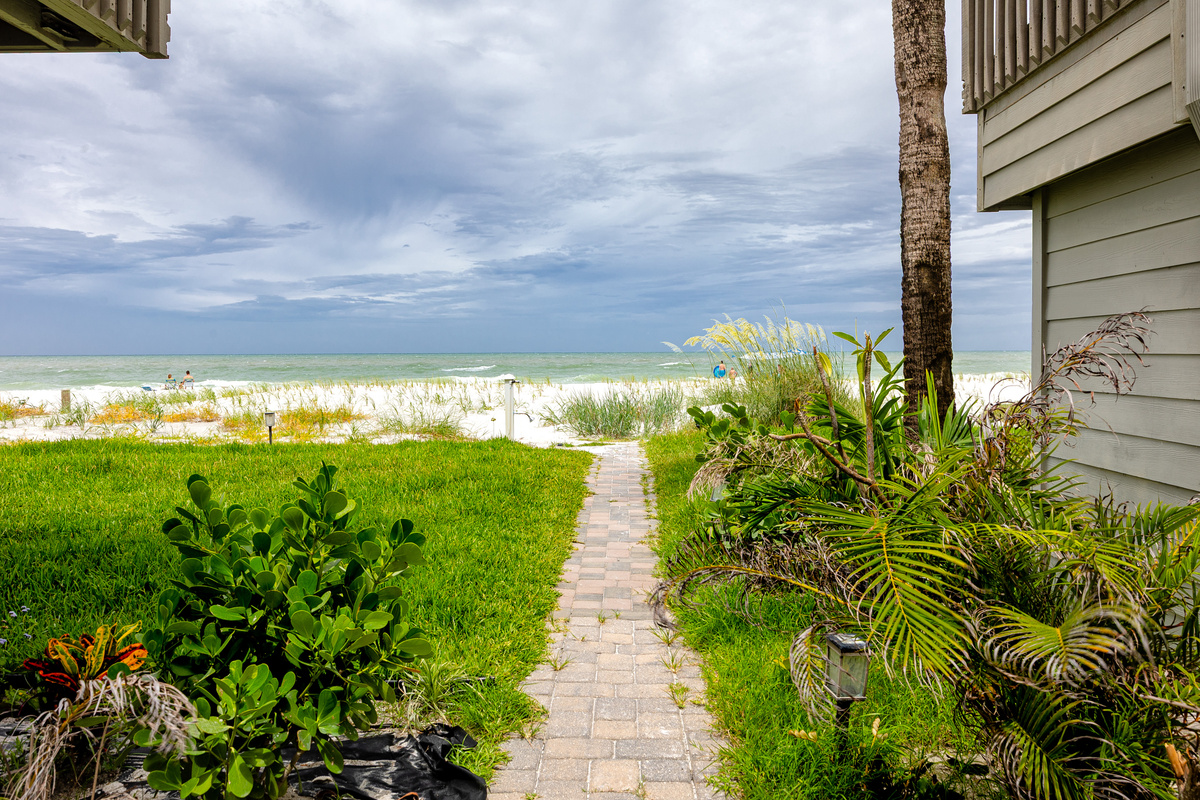 Beach access right from your front door