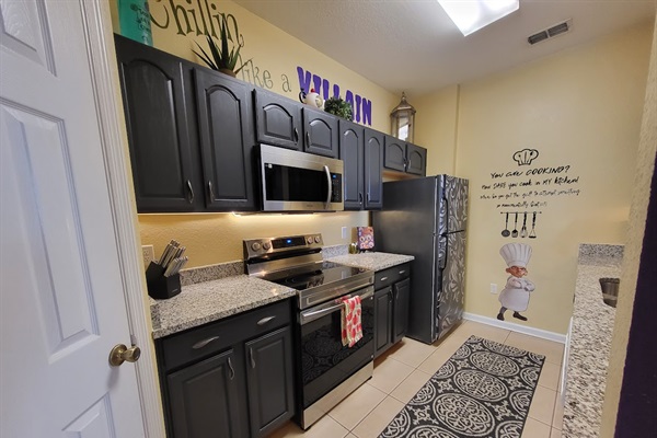 Our fully stocked Scullery has everything you need